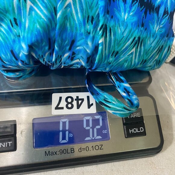 Miraclesuit Estilo Tankini Swim Top Womens 18DD Blue Resort Plus Size - Picture 8 of 8